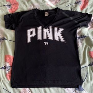 PINK Black Tee